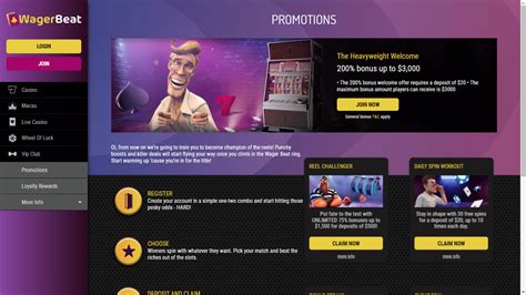 Promotions and Rewards at Wager Beat Casino.
